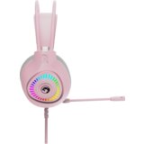 Marvo H8325 PK žične slušalke RGB roza barve Cene