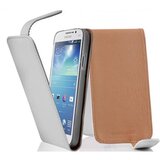 Cadorabo Ohišje, združljivo z Samsung Galaxy MEGA 5.8 v polarna bela - Zaščitni ovitek v obliki flipa iz gladkega umetnega usnja, (20564950) Cene