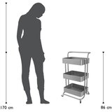 Echtwerk SERVIRNI VOZIČEK 43/32/86 cm | Shoptok.si