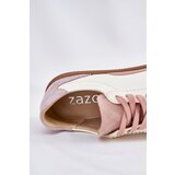 Zazoo Ladies Leather Sneakers N1220 White | shoptok.hr