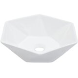 vidaXL Umivalnik 40x36,5x12 cm keramičen bel, (5000179286) | Shoptok.si