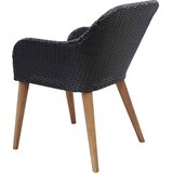  5-dijelni vrtni blagovaonski set crni | shoptok.hr