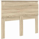 vidaXL Vzglavje z vzglavjem Sonoma hrast 120 cm Konstruiran les | Shoptok.si