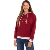 RELEVANCE Sweatshirt-RV-BL-A857.47-burgundy | shoptok.hr