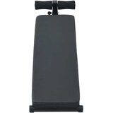  Klupa za trbušnjake Crna 124 x 33,5 x 55 cm | shoptok.hr