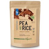 NUTRIVERSUM vegan protein pea and rice - 500 g peach Cene