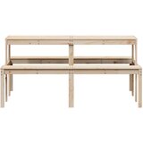  Stol za piknik 160 x 134 x 75 cm od masivne borovine | shoptok.hr