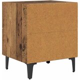 Ormarić za krevet s ladicama Staro drvo 40 x 35 x 47,5 cm | shoptok.hr