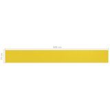 Balkonski zastor žuti 75 x 600 cm HDPE | shoptok.hr