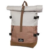 WALKER nahrbtnik roll-up two, light grey / biscuit Cene