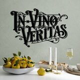 Wallity zidna dekoracija veritas 2, 60 x 41 cm, crna | ePonuda.com