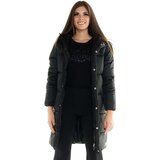 Leone 1947 Plašči Woman Hoody Nylon Jacket Blackout Črna Cene