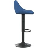  Barski stolčki 2 kosa moder žamet, (20700145) | Shoptok.si