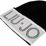 Liu Jo Kape BEANIE C/BLOCK LOGO 2F5011 M0300 Črna | Shoptok.si