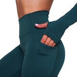 GymBeam ženske helanke ignite dark green | ePonuda.com