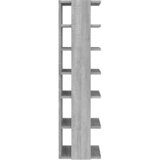  Stalak za cipele siva boja hrasta sonome 27,5x27x102 cm drveni | shoptok.hr
