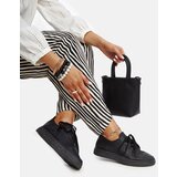 Gemre Black Lace Slip-On Sneakers Segana | Shoptok.si