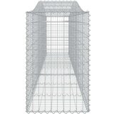  Lučne gabionske košare 15 kom 400x50x80/100cm pocinčano željezo | shoptok.hr