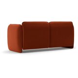 Micadoni Opečnato oranžna žametna sedežna garnitura 168 cm Georgia – | Shoptok.si