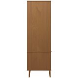  Ormar MOLDE smeđi 90 x 55 x 175 cm od masivne borovine | shoptok.hr