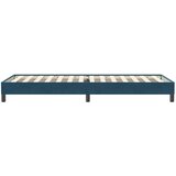 Box spring krevet bez madracem tamnoplavi 90x220 cm baršunasti | Eponuda.ba