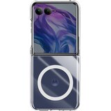 AVIZAR Ohišje MagSafe za Motorola Razr 60 Ultra polikarbonatni silikonski gel, Prozorno, (5000016356) | Shoptok.si