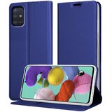 Cadorabo Ohišje, združljiv s Samsungom v elegantno temno modri - zaščitni pokrov z magnetnim zapiranjem, stoječo funkcijo in režo za kartico, (20694373) | Shoptok.si