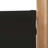  Sklopiva sobna pregrada s 3 panela 120 cm od bambusa i platna | shoptok.hr
