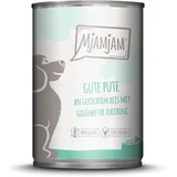 Varčno pakiranje MjAMjAM Adult 12 x 400 g - Okusen puran s kuhanim rižem