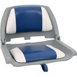  4-dijelni set sklopivog sjedala za brod plavo-bijeli 48x51x41cm | shoptok.hr