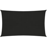  Senčno jadro 160 g/m² črno 5x8 m HDPE | Shoptok.si