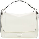 Lancel Torbice za na ramo NINON SOFT DE L FLAP BAG Bela Cene