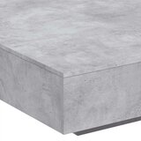  Stolić za kavu boja betona 100x100x31 cm konstruirano drvo | Eponuda.com