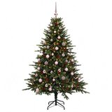  Umjetno božićno drvce s kuglicom 120 cm 150 LED lampica | shoptok.hr