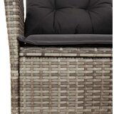  7-dijelni vrtni blagovaonski set sivi od poliratana | shoptok.hr