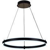  brilagi-led luster sa prigušivačem na sajli circle LED/85W/230V 3000-6500K crna + daljinski upravljač | Eponuda.com