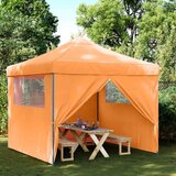  Zabavni šotor Oranžna 292 x 292 x 315 cm Oxford tkanina, (5000184444) | Shoptok.si