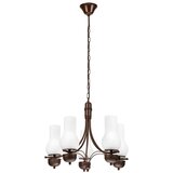  Brilagi - LED luster na lancu COTTAGE 5xE14/40W/230V hrast/bela | Eponuda.com