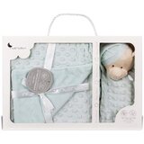 Interbaby set dekica Bubble i tješlica Bear Mint | shoptok.hr