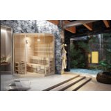  Sauna soba Nero kanadski hemlock 1800x1800x1900 za 4 osobe sa rasvetom 14732 Cene