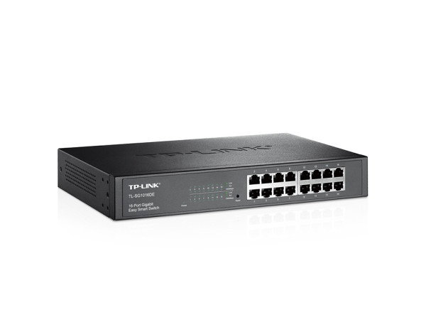 Tp-link 16-Port Gigabit Easy Smart Switch 16 10/100/1000Mbps RJ45 ports MTU/Port/Tag-based VLAN QoS IGMP Snooping 1U | Eponuda.ba