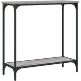  Konzolni stol siva boja hrasta 75x30,5x75 cm konstruirano drvo | Eponuda.com