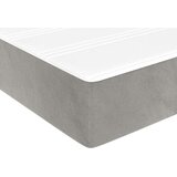  Madrac s oprugama svjetlosivi 80 x 210 x 20 cm baršunasti | shoptok.hr