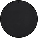  Vrtno ogledalo crno 40 x 4 cm okruglo željezno vanjska upotreba | Eponuda.com