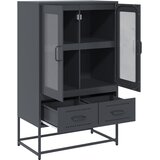  Visoka komoda antracit 68x39x111,5 cm od čelika | shoptok.hr