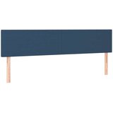  Otomanski okvir kreveta s madracima plavi 180x200cm od tkanine | shoptok.hr