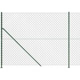 vidaXL Žičana ograda s prirubnicom zelena 1 4 x 10 m | shoptok.hr