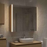  Kupaonski ormar s ogledalom Sonoma hrast 73.5 x 15.5 x 70 cm | shoptok.hr