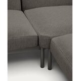 Kave Home Temno siv oblazinjen vrtni kavč (levi kot) Sorells – | Shoptok.si