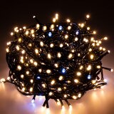 springos set božićnih lampica Flash, 500 LED, 28,5 m, toplo bijela + flash hladno bijela | shoptok.hr